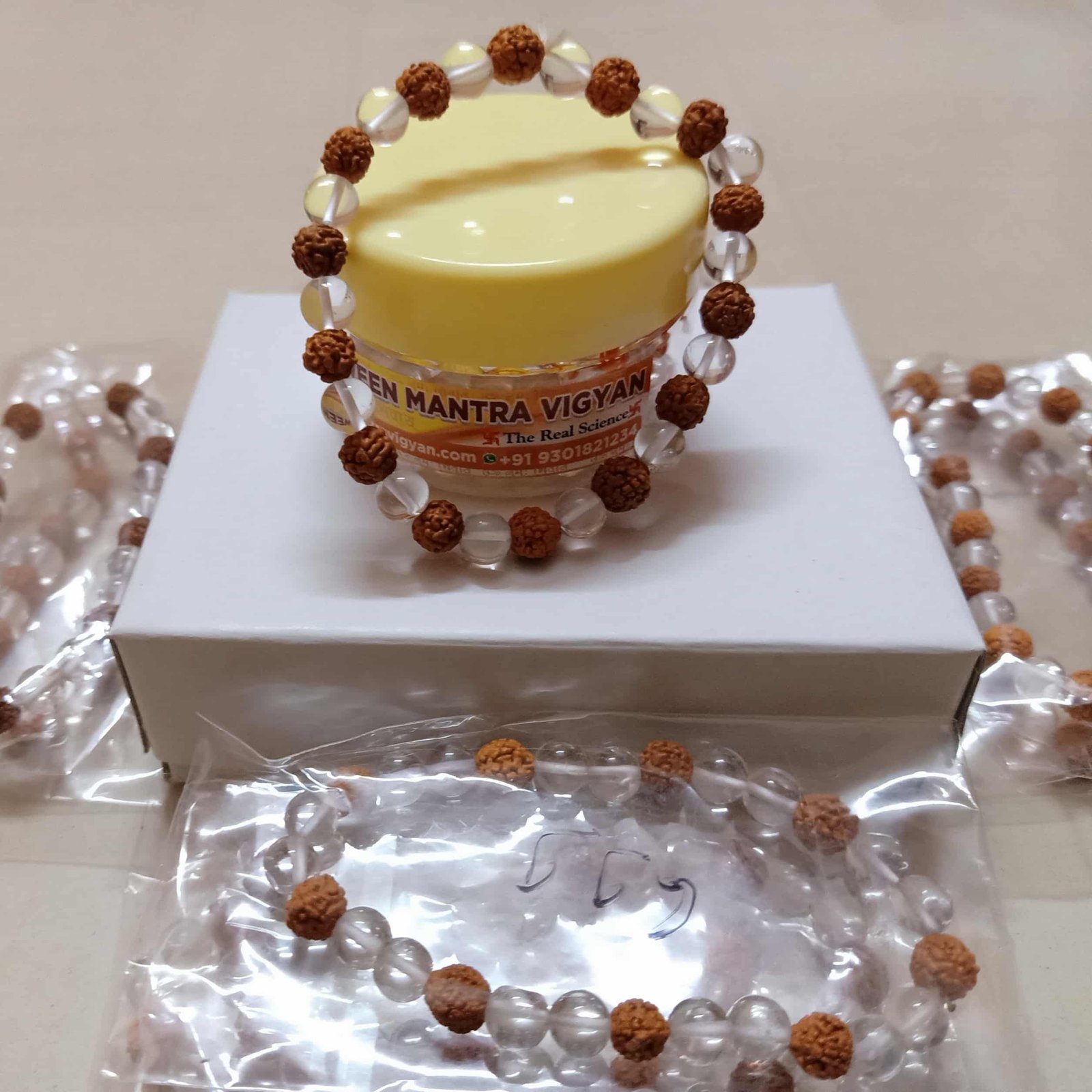 Rudraksha outlet hand bracelet