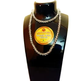 Diamond Cut Sphatik Mala 7mm (good)