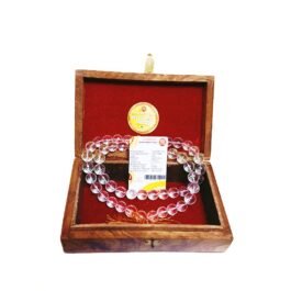 Diamond Cut 16mm Sphatik Mala