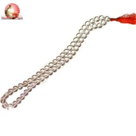 Diamond Cut Sphatik Mala 12mm