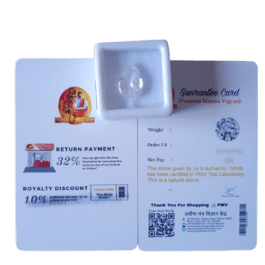 Abhimantrit Natural Diamond & Lab-Certified 4.80 Carat