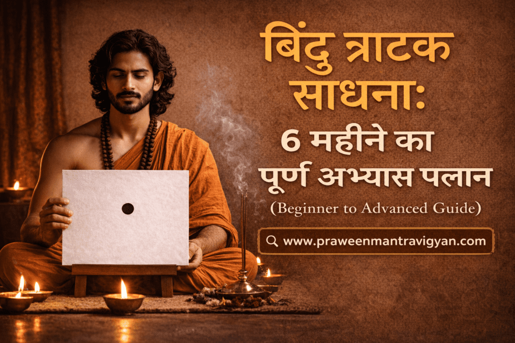 बिंदु त्राटक का 6 माह का अभ्यास प्लान